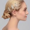 Handmade Pearl Hair Comb Insert Fork Elegant Updo Hairpin For Wedding Photography Bridal Headpiece Decoration Accessory