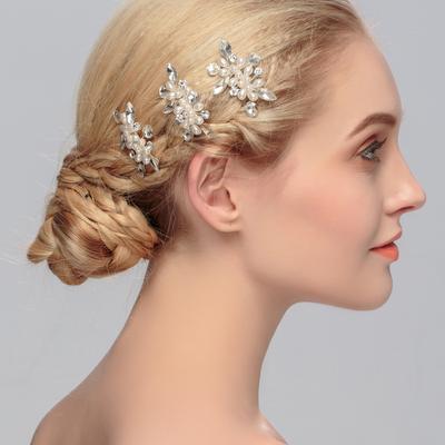 Ręcznie robiony grzebień do włosów z pereł, widelec do wpięcia, elegancka spinka do upięć, do fotografii ślubnej, ozdobny dodatek do fryzury panny młodej