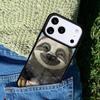 Sloth-Bear Phone Case For iPhone 17 AIR 16 Pro Max 15 14 Pro 11 12 13 Shockproof Silicone Cover