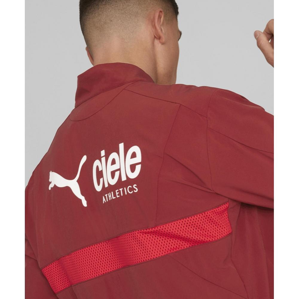 Puma Xcelle Woven Tracksuit Jacket   Red  523424 80