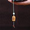 Creatieve Gele Telefoonbedel Hanger Sleutelhanger Ornament Cadeau