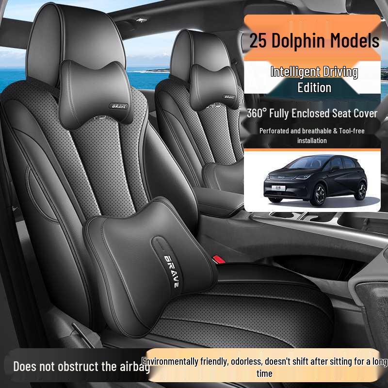2025 BYD Dolphin Intelligent Driving Seat Covers - All-Season Universal Full Coverage Car Cushions