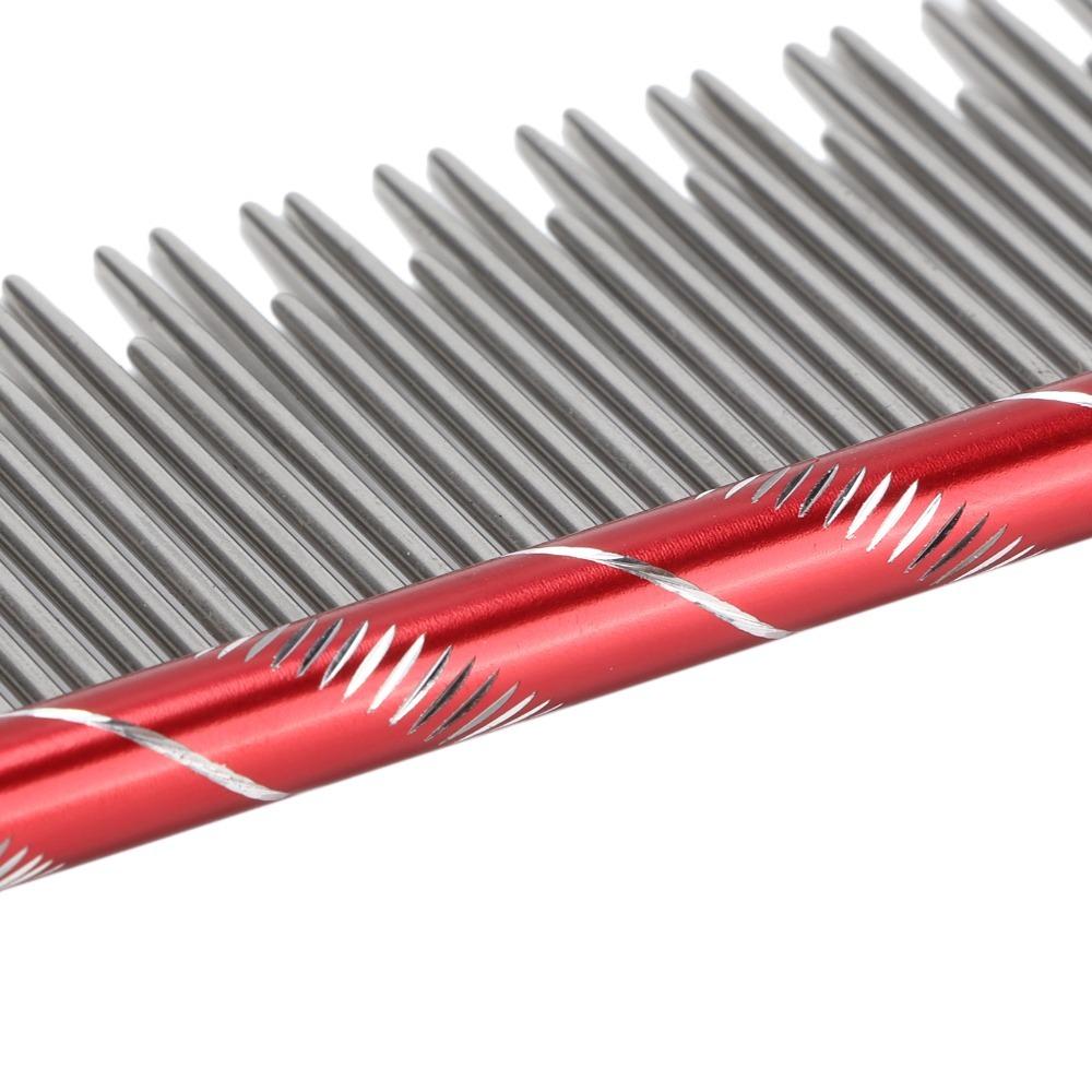 Dual Length Pins Double Teeth Pet Comb Matted Hair Cat Brush Ragdoll British Shorthair