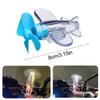 LED Airplane Bike Light - Colorful Rotating Bicycle Safety Warning Lamp for Night Riding - Cool Cycling Accessories