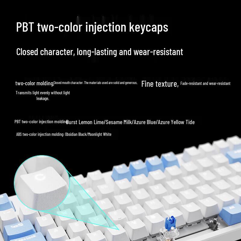 Rapoo V500PRO 104-Key Wired Mechanical Keyboard
