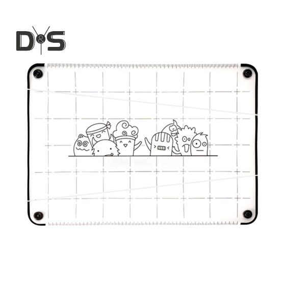 

Складная разделочная доска для кемпинга на открытом воздухе с кнопками, мини-портативная, прозрачная, нескользящая, многофункциональная, из пищевого полипропилена, для разделки овощей, фруктов, мяса белый