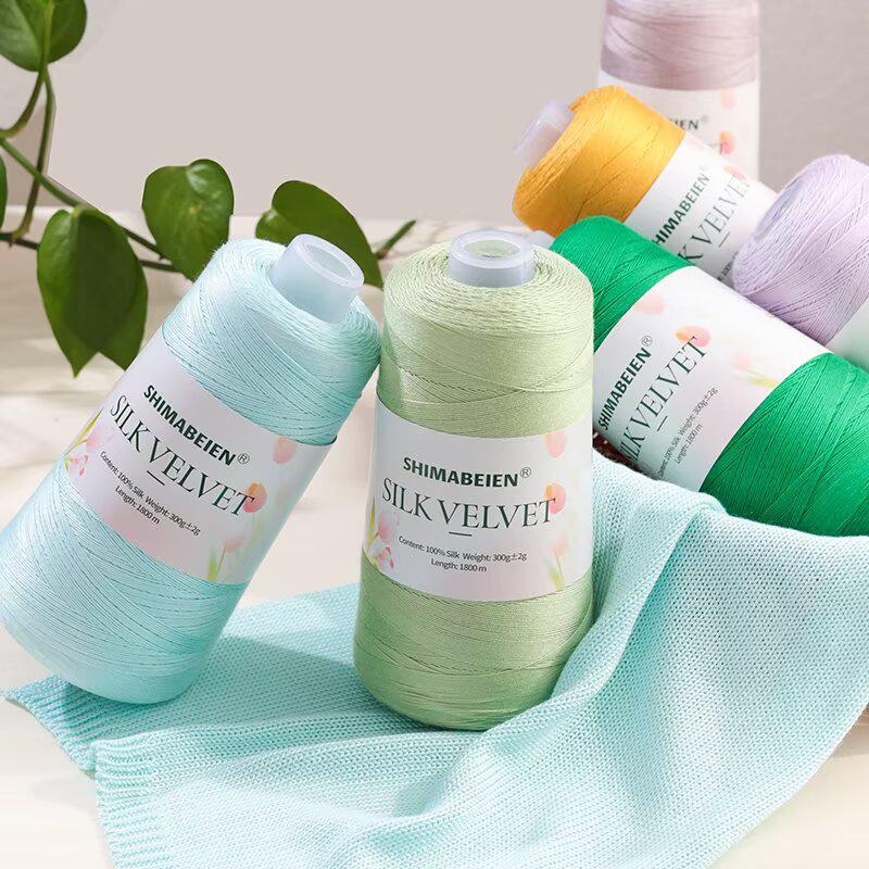 Tulip Silk Cotton Lyocell Yarn - DIY Knitting & Crochet for Vests, Blankets & Shawls