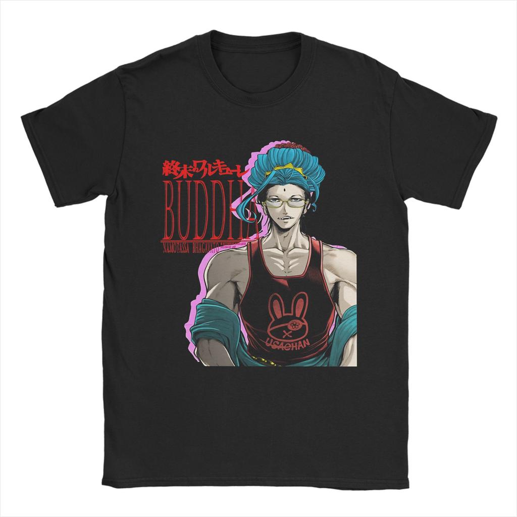 Casual TShirt Summer Shuumatsu No Valkyrie Buddha Record Of Ragnarok Fashion T Shirts for Unisex Awesome Short Sleeve Top Tees