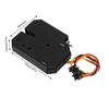 Electric Cabinet Lock 12V 2A Electromagnetic Electric Control Cabinet Drawer Lockers Lock Steel Black Electric Lock Tool