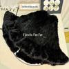 2026 Hot Selling Women's Shawl Coat: Mid-Length Double-Sided Woven Cardigan with Real Rabbit Fur