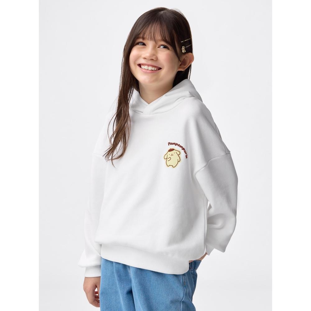 Gu By Uniqlo Girls Sweatshirt Parka Sanrio Characters