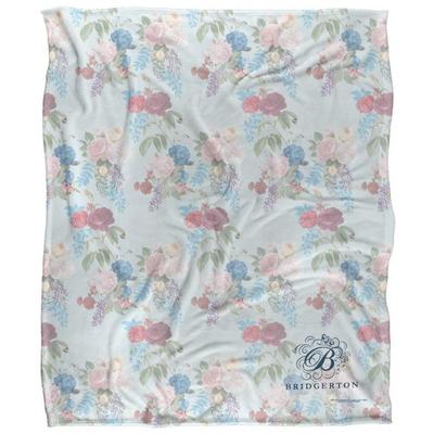 Bridgerton Silky Floral Supersoft Blanket