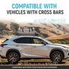 50" x 39" x 4.75" Roof Rack Cargo Basket W/Cross Bars Fit for Car SUV Pickup Truck Van Universal Top Cargo Carrier Metal Luggag