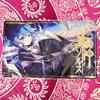Used [Super Precious] SAO Sun God Solus Sinon Gold Letter Goddess of Chaos Playmat