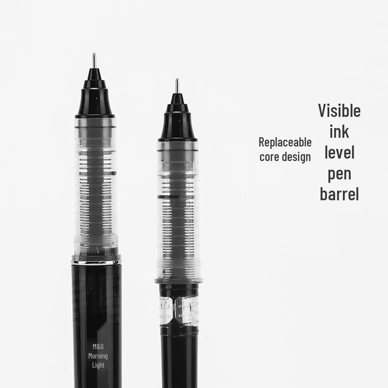 M&G 0.5mm Black Ceramic Ballpoint Pens