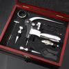 Zinc Alloy Rabbit Wine Opener Tool Set Manual Lever Red Wine Cork Corkscrews Gift Box Professional Red Wine Opener 5 -piece Set
