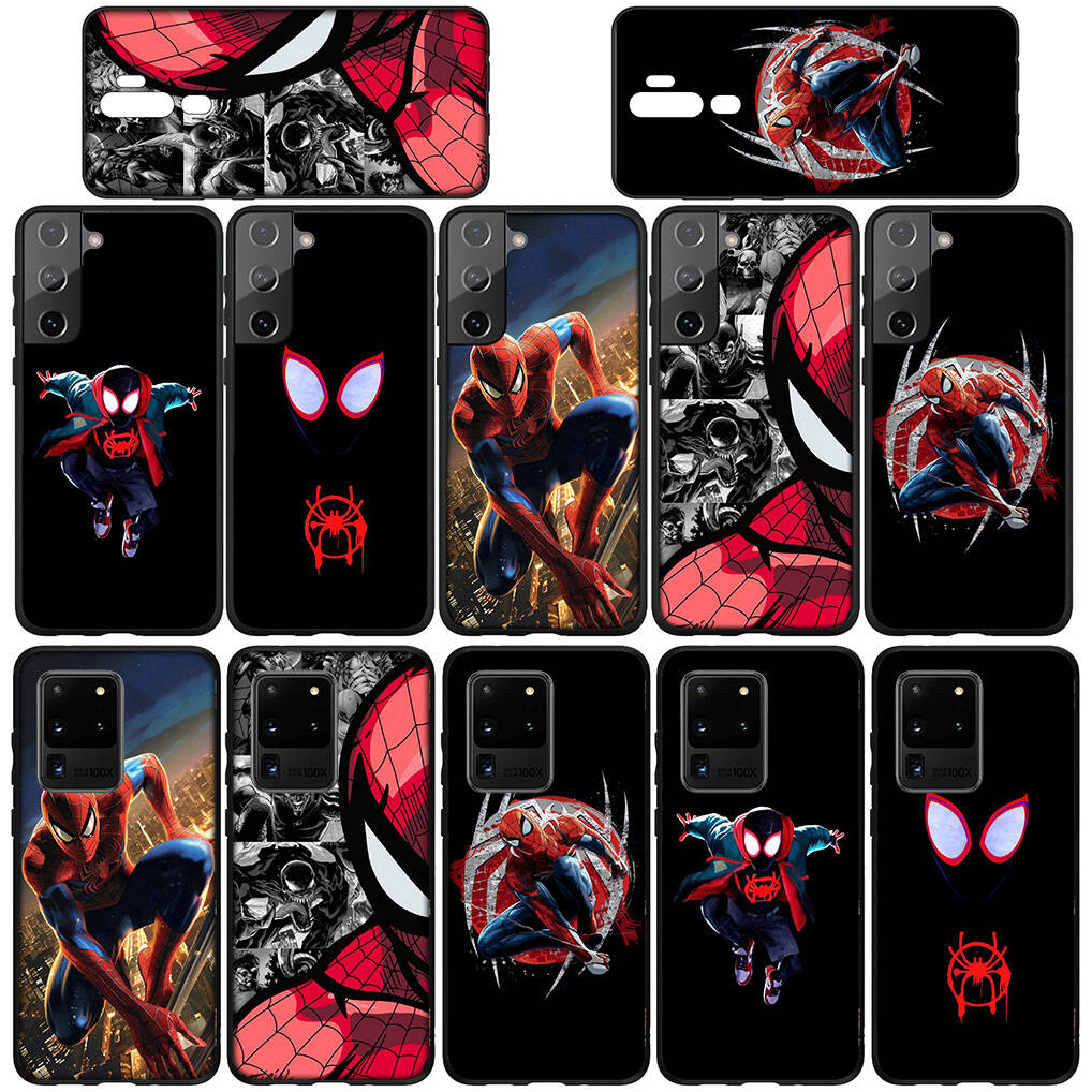 for iPhone 17 16 15 Xiaomi Poco F7 F8 X7 X6 C85 C75 C71 M8 Redmi Note 14 13 12 Pro Max 14C 13C 15C A3 A4 Case Anime Spider Man Marvel Spiderman Cover
