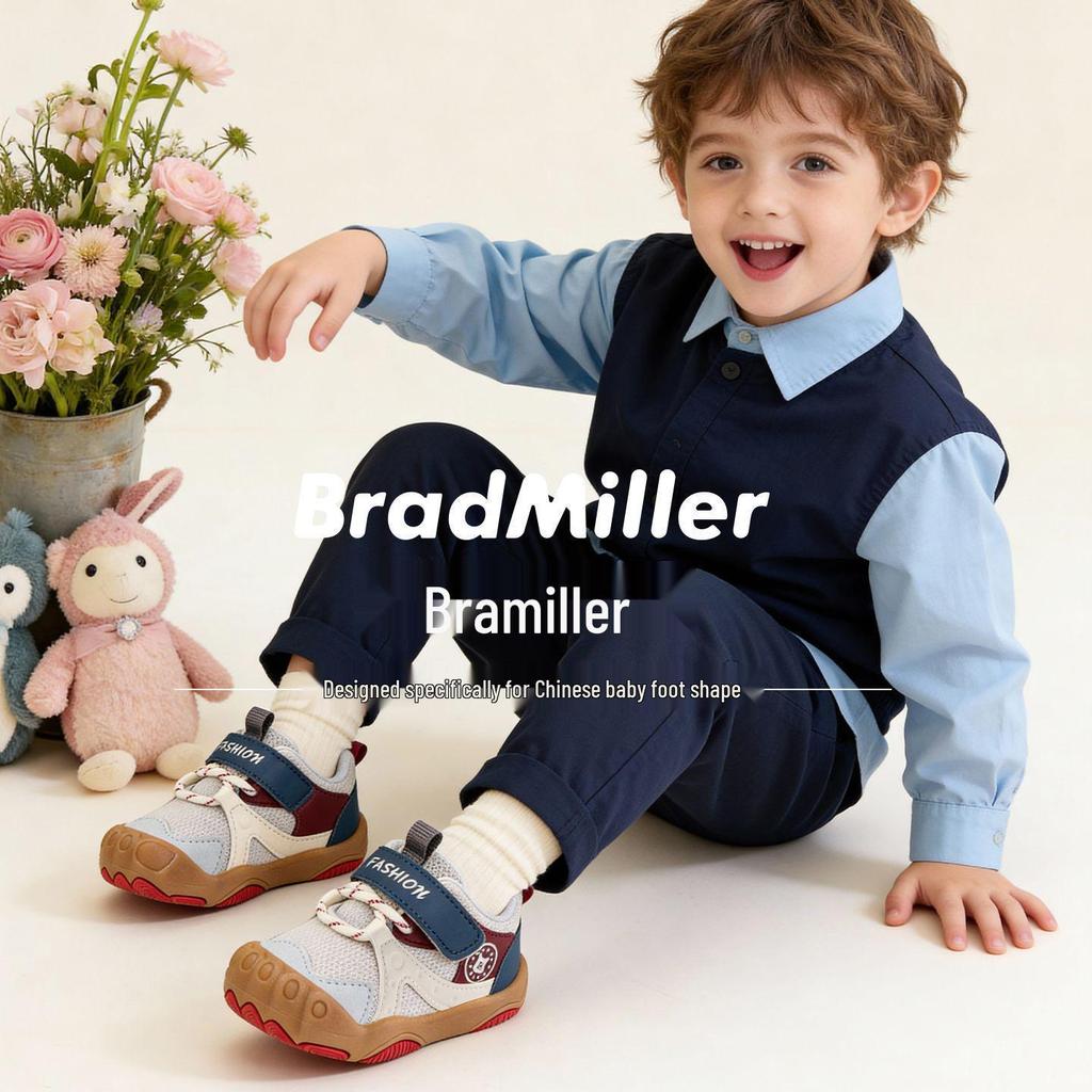 Spring 2026 Baby Sports Shoes: Breathable, Non-Slip, Soft Sole Shoes for Toddlers and Girls.