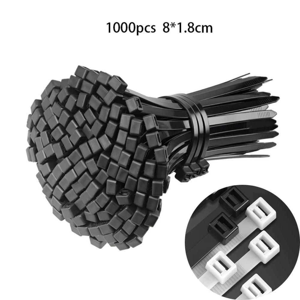 Multipurpose Nylon Cable Tie Buckle Nylon Buckle Cable Tie Retainer Heavy Duty Nylon Zip Ties Self-Locking
