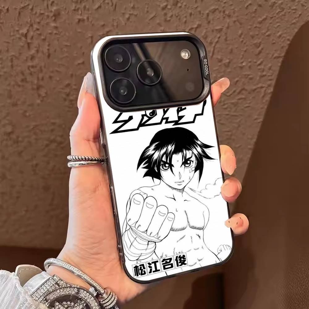

Чехол для телефона K-Kenichi Самый сильный ученик Для iPhone 17 16 15 14 13 12 11 Pro Max Plus Серебристый конфета Матовый чехол iPhone14ProMax