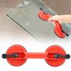 Handle Dual Suction Cup Glass Suction Cups Dent Puller Handle Lifter Car Dent Puller Removers for Lifting Glass Dent Repair Tool