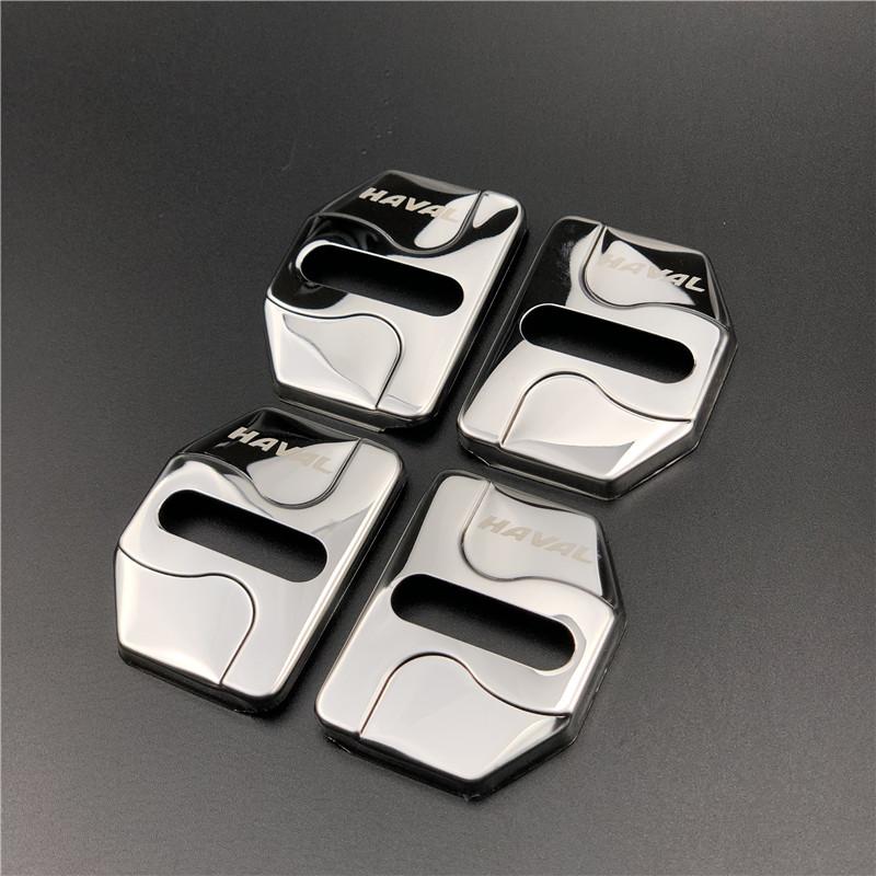 Car Door Lock Cover For Haval H2 H2S H4 H6 H7 H8 H9/WEY VV5 VV7/for Borgward BX5 BX6 BX7/For LYNK&CO 01 02 For Volvo XC60 XC90