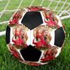 1 PZ Pallone da calcio Cristiano Ronaldo Urban taglia 5 Pallone da calcio indoor Praha Colorato Per tutte le età Cucito a macchina PVC Pronto per la competizione Resistente Alta rimbalzo