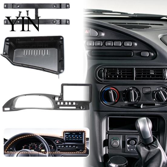 Double Din Radio Fascia 9 Inch Car Dash Kit for NIVA 2009-2020 LADA Head Unit Installation Panel TRAVEL2020+ LHD, Stereo Frame Bezel Adapter
