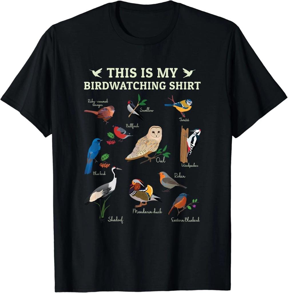 Cool Bird Lover Birdwatching Present Birdwatcher Birder Gift Unisex T-Shirt