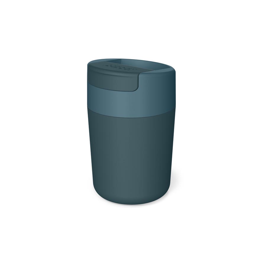 Joseph Joseph Dishwasher Safe 340ml Navy Blue Sipp Travel Mug