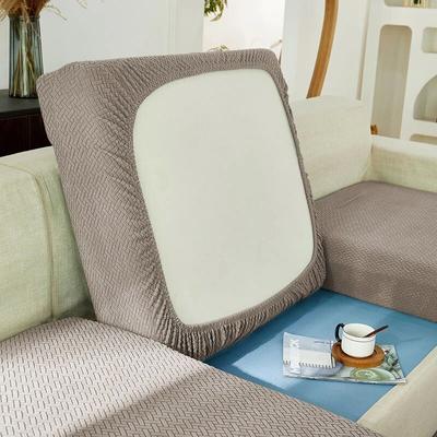 Jacquard Sofa Seat Cushion Cover Thicken Sofa Cover Sofa Slipcover Stretch Sofa Cover Pets Kid Furniture Protector For Home