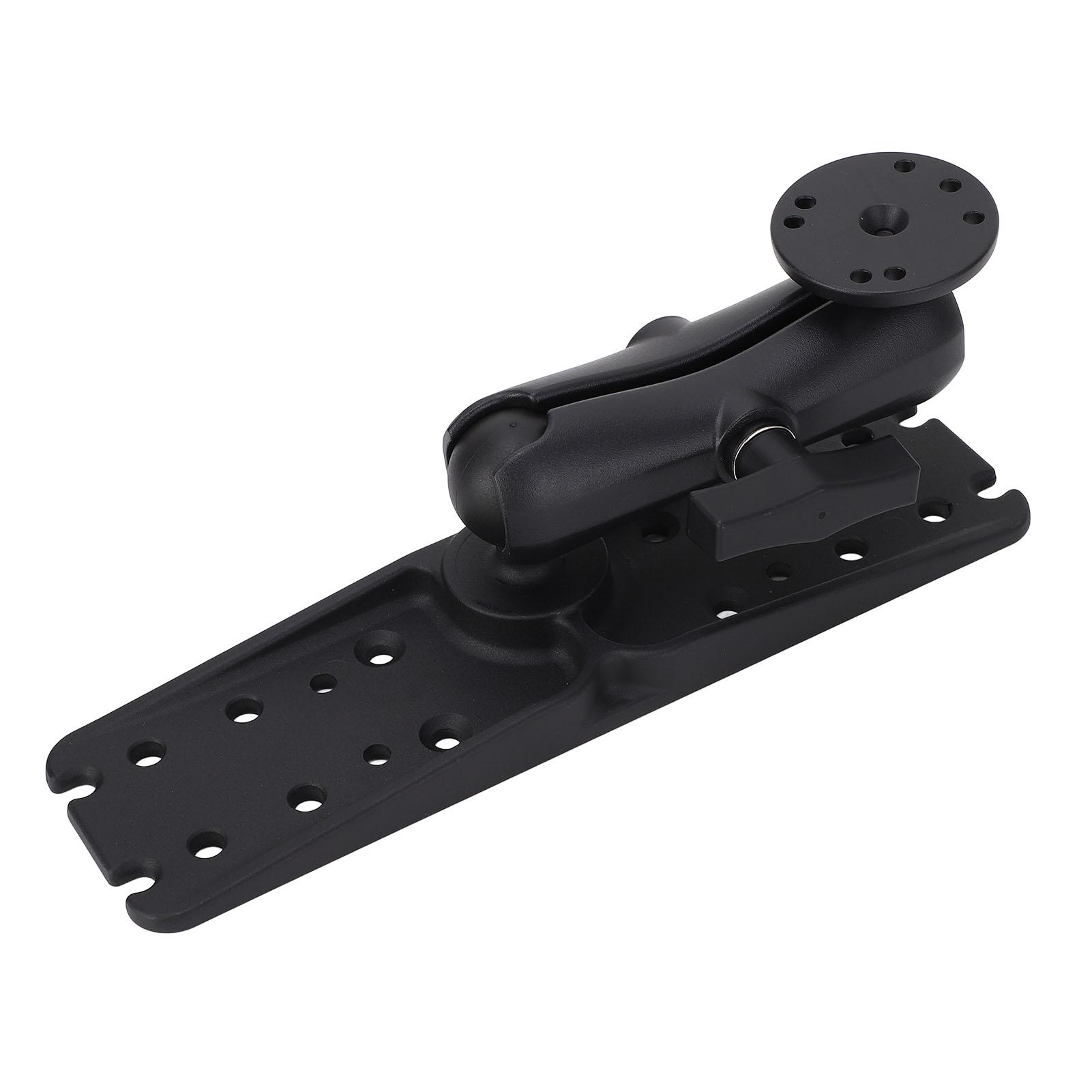

1.5 Inch Ball Fish Finder Mount Marine Electronic Mount Universal Mounting Plate with Ball Adapters for Boat Kayak