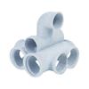 Elegant Marble Texture Fishtank Landscape Accessory Natural Habitat Tube Shelter Place For Pet Fish Hideouts Breeding