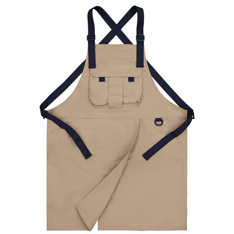 Waterproof Oil-Proof Custom Logo Apron for Baristas, Cafes, and Craftsmen