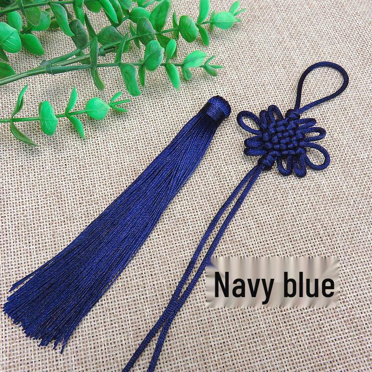 Chinese Knot Car Pendant - Handmade Tassel Accessory (Pack of 6)