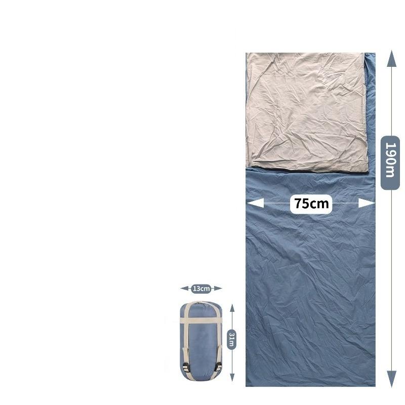 Mini Ultra-light Adult Summer Nylon Dirty Sleeping Bag Outdoor Travel Camping Can Be Spliced