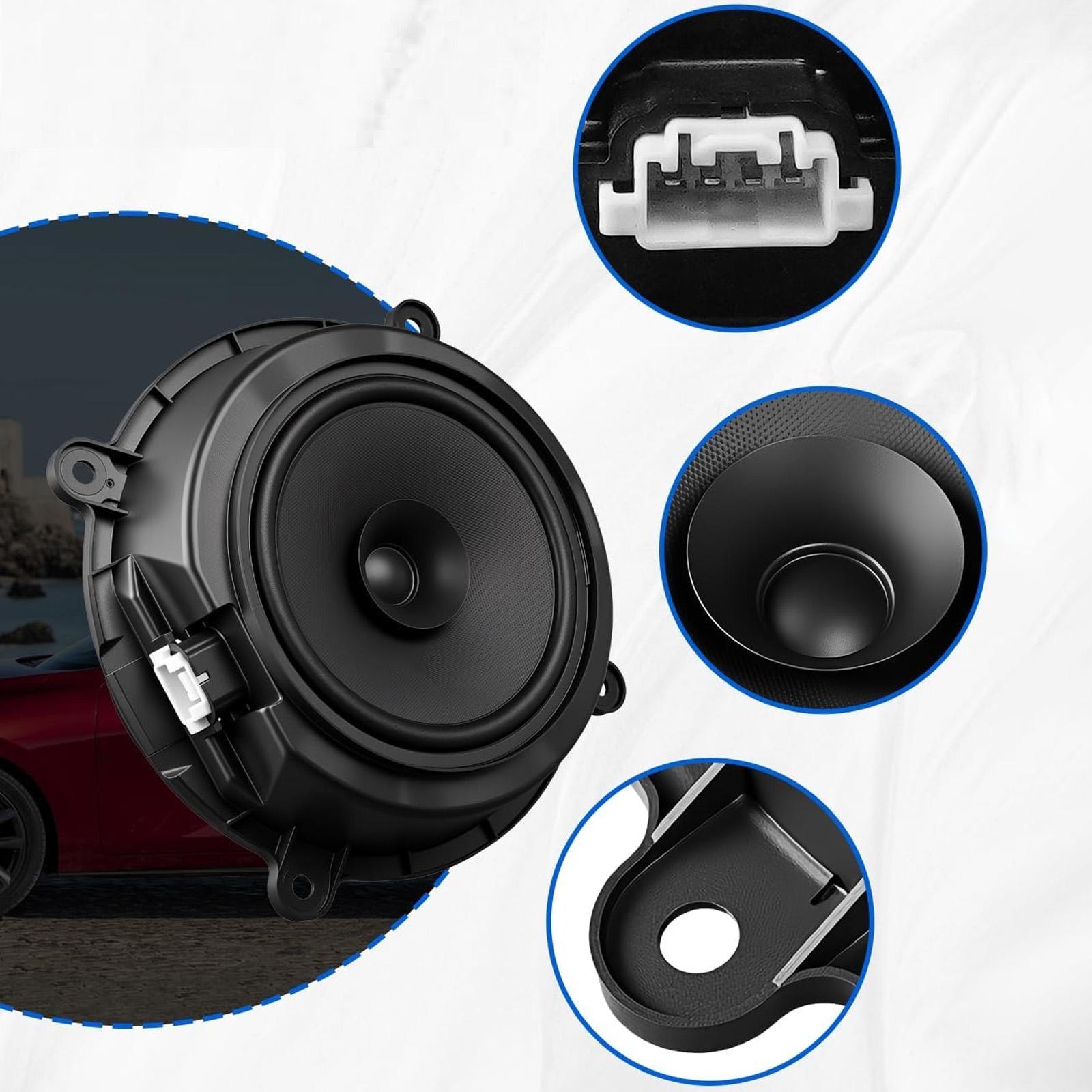 

Replacement Waterproof Door Speaker BHN966960 KF0166960 Front Door Speaker for 3 2014-2018 Automotive Accessories 1