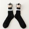 Thicken Cartoon Plush Socks Non-Slip Thermal Warm Socks Coral Fleece Socks Women  Autumn Winter