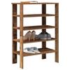 VidaXL Shoe Rack Old Wood 61x32x87.5 Cm Engineered Wood, Shoe Storage, Storage Cabinet of 859858