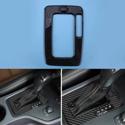 Carbon Fiber Gear Shift Panel Cover Trim Frame Fit For Ford Ranger 2013 2014 2015 2016 2017 2018 Right Hand Drive