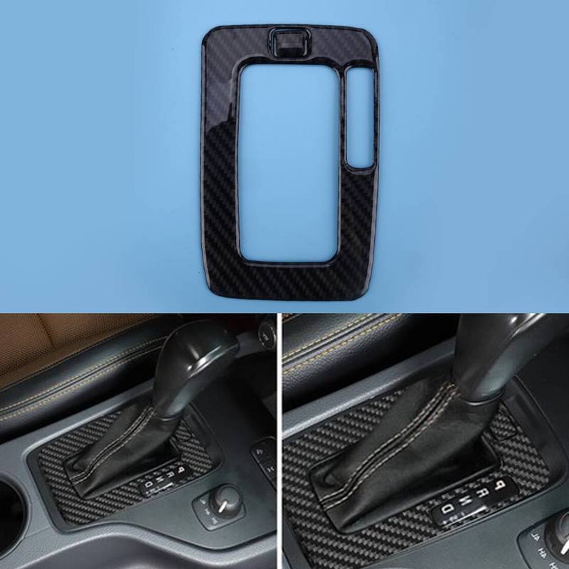 Carbon Fiber Gear Shift Panel Cover Trim Frame Fit For Ford Ranger 2013 2014 2015 2016 2017 2018  Right Hand Drive