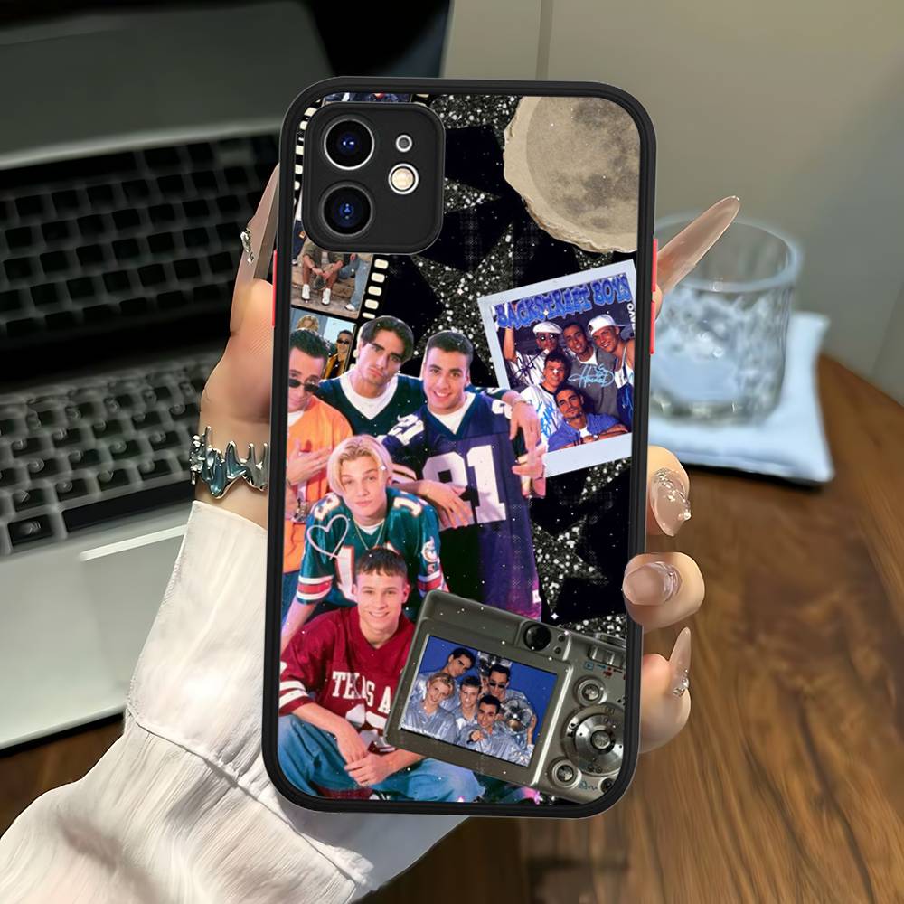 

Popular Band B-Backstreet Boys For IPhone 11 12 13 14 15 16 Pro Max Plus Matte Translucent Phone Cover iphone 16