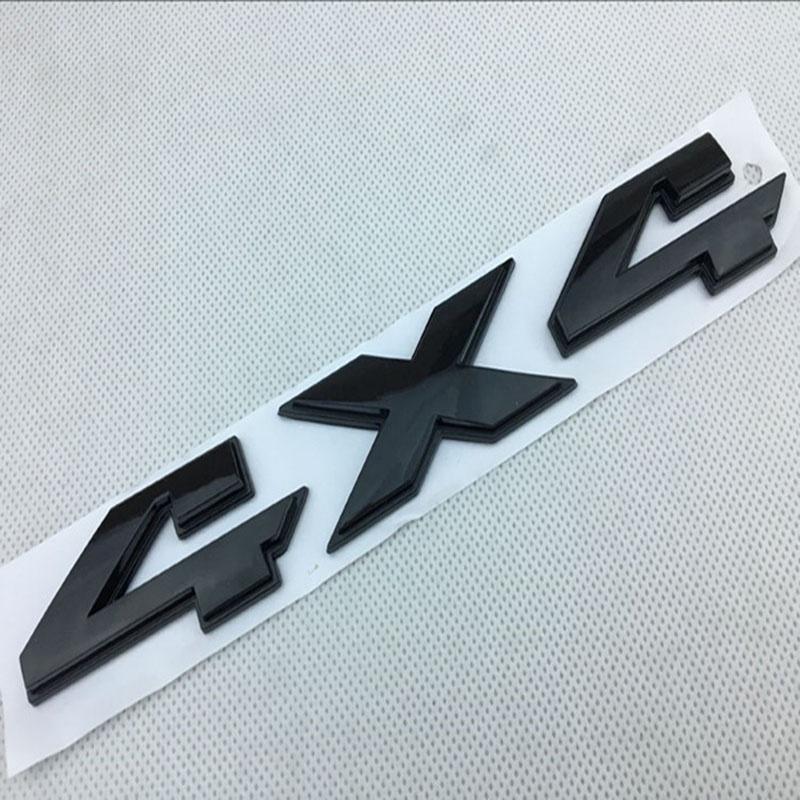 Black Dodge Ram 1500 Emblem Badge Set For A Sleek Vehicle Look**