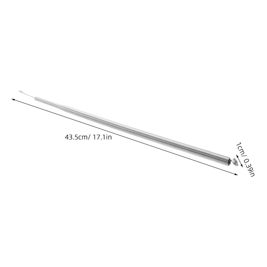 3Pcs Automatic Door Return Spring Stainless Steel Tension Spring Hook End Heavy Duty Self Closing Door Hardware for Interior
