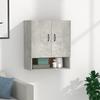 Vidaxl Wall Cabinet, Concrete Grey, 60X31X70 Cm