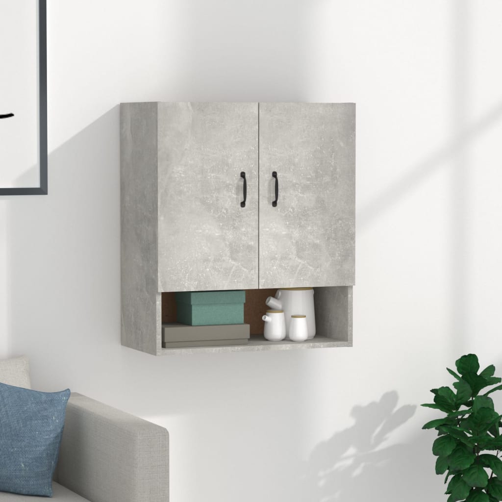 Vidaxl Wall Cabinet, Concrete Grey, 60X31X70 Cm