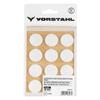 Self-adhesive white felt pads (set of 12) FI 25mm Vorstahl