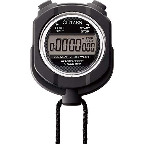 RHYTHM Citizen Секундомер Цифровой 055 Водонепроницаемый Черный CITIZEN 8RDA55-002