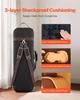 Portable Nylon Fabric 4/4 Full Size Violin Case Anti-Scratch Travel Carrying Bag