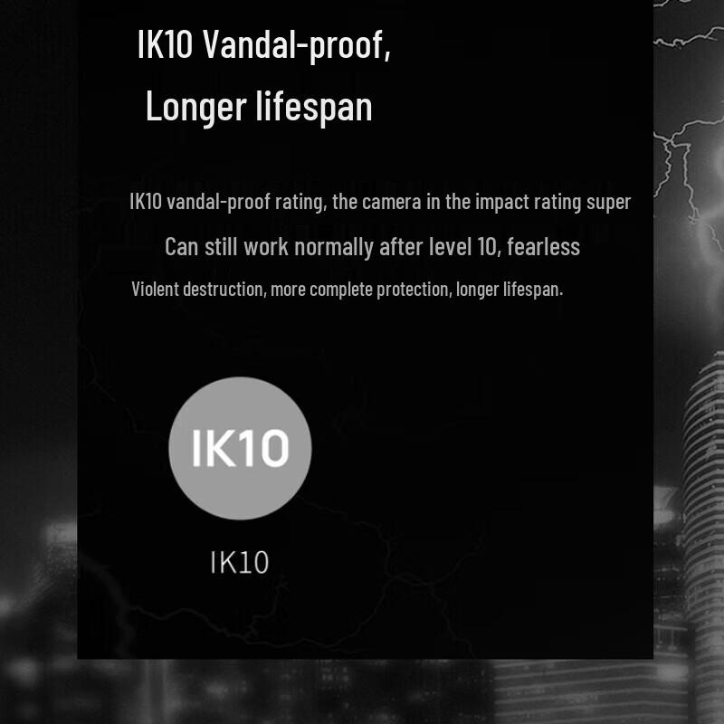 TP-LINK 4MP Vandal-Proof Dual-Light Full-Color POE Dome Camera